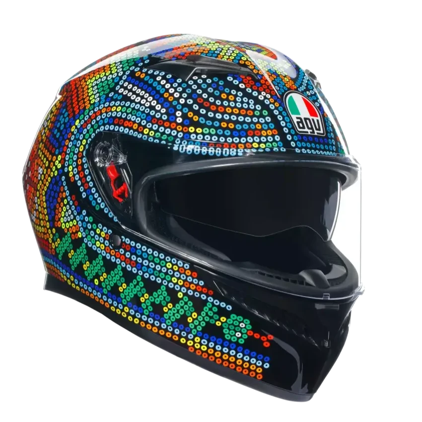 agv helmet shop near me AGV K3 Helmet, Rossi Winter Test 2018 / XL