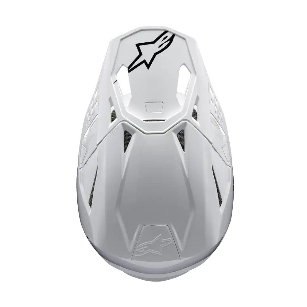 Alpinestars Supertech M10 Solid Helmet White Glossy