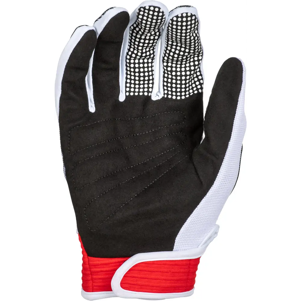 Fly Racing Dirt Youth F-16 Gloves Black/Red/White