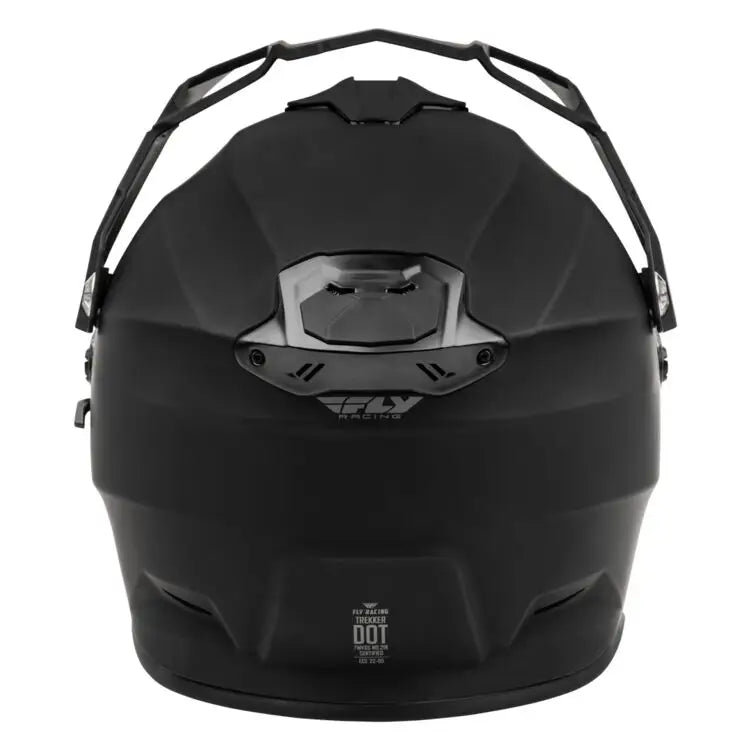 Fly Racing Trekker Solid Helmet Matte Black - Helmet