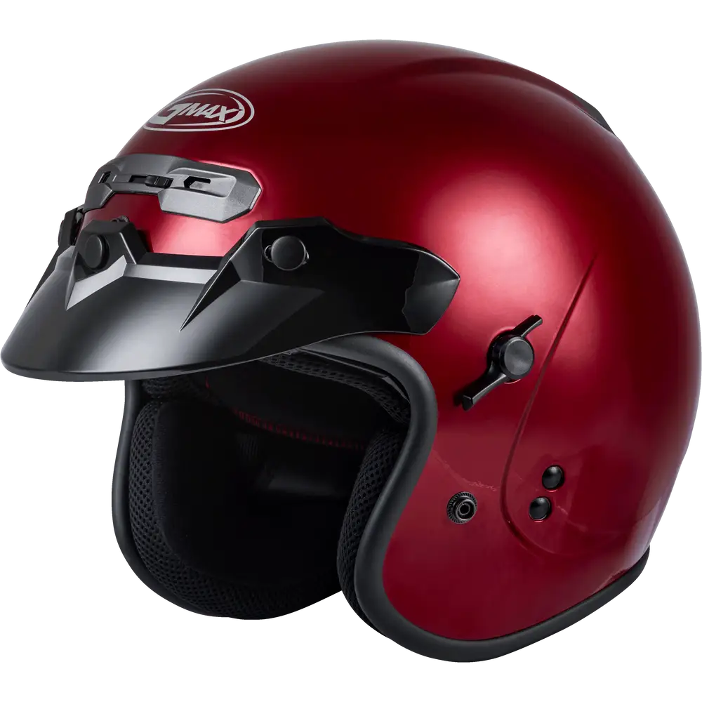 GMAX GM-32 Open-Face Helmet Candy Red - XS - Helmet