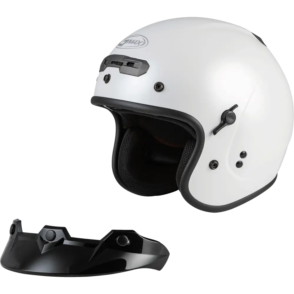 GMAX GM-32 Open-Face Helmet Pearl White - Helmet