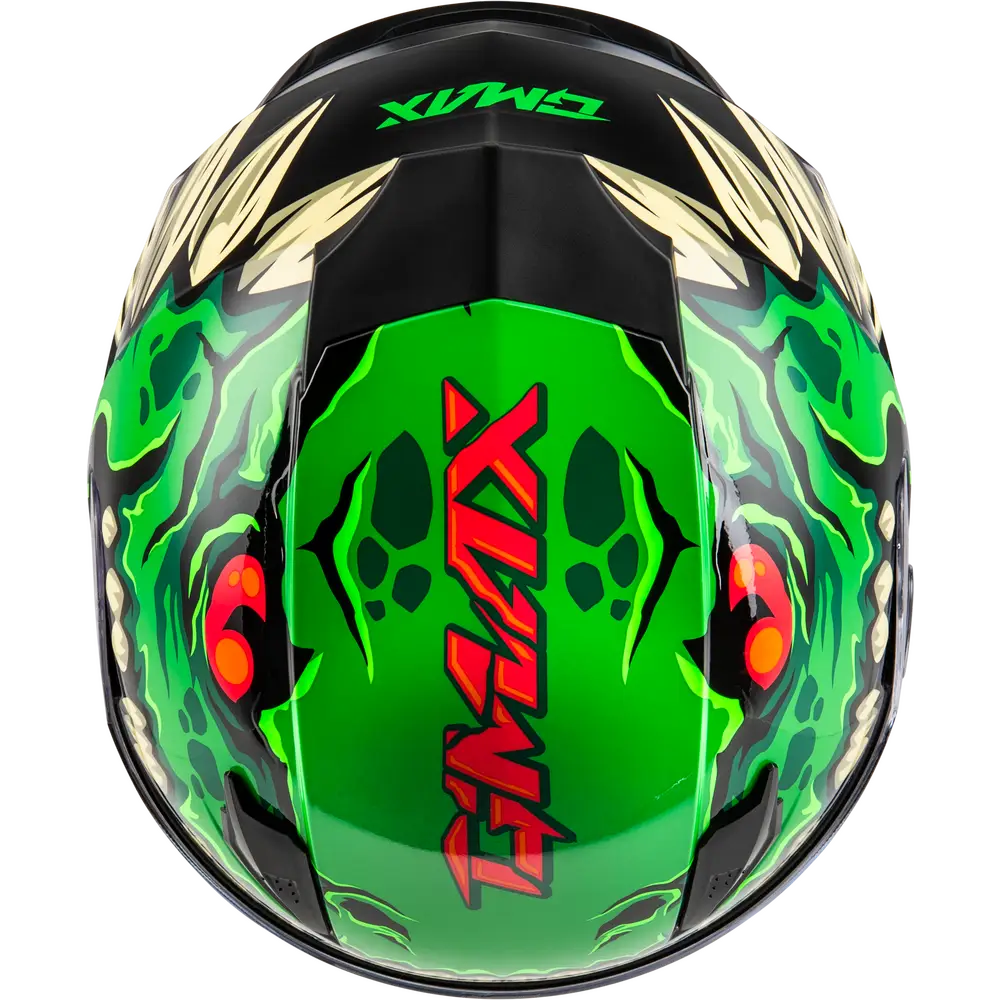 GMAX GM-49Y Drax Youth Helmet Green