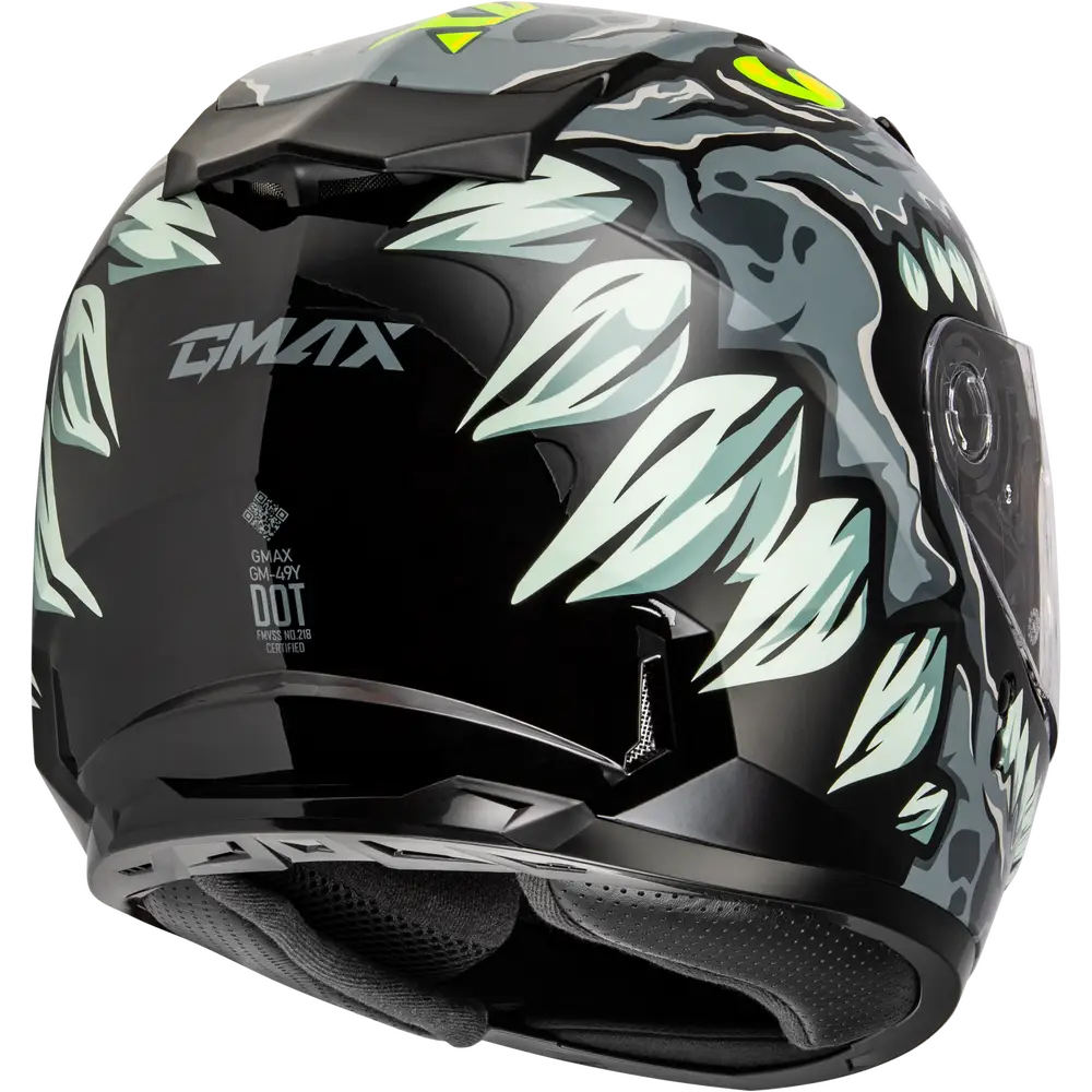 GMAX GM-49Y Drax Youth Helmet Grey