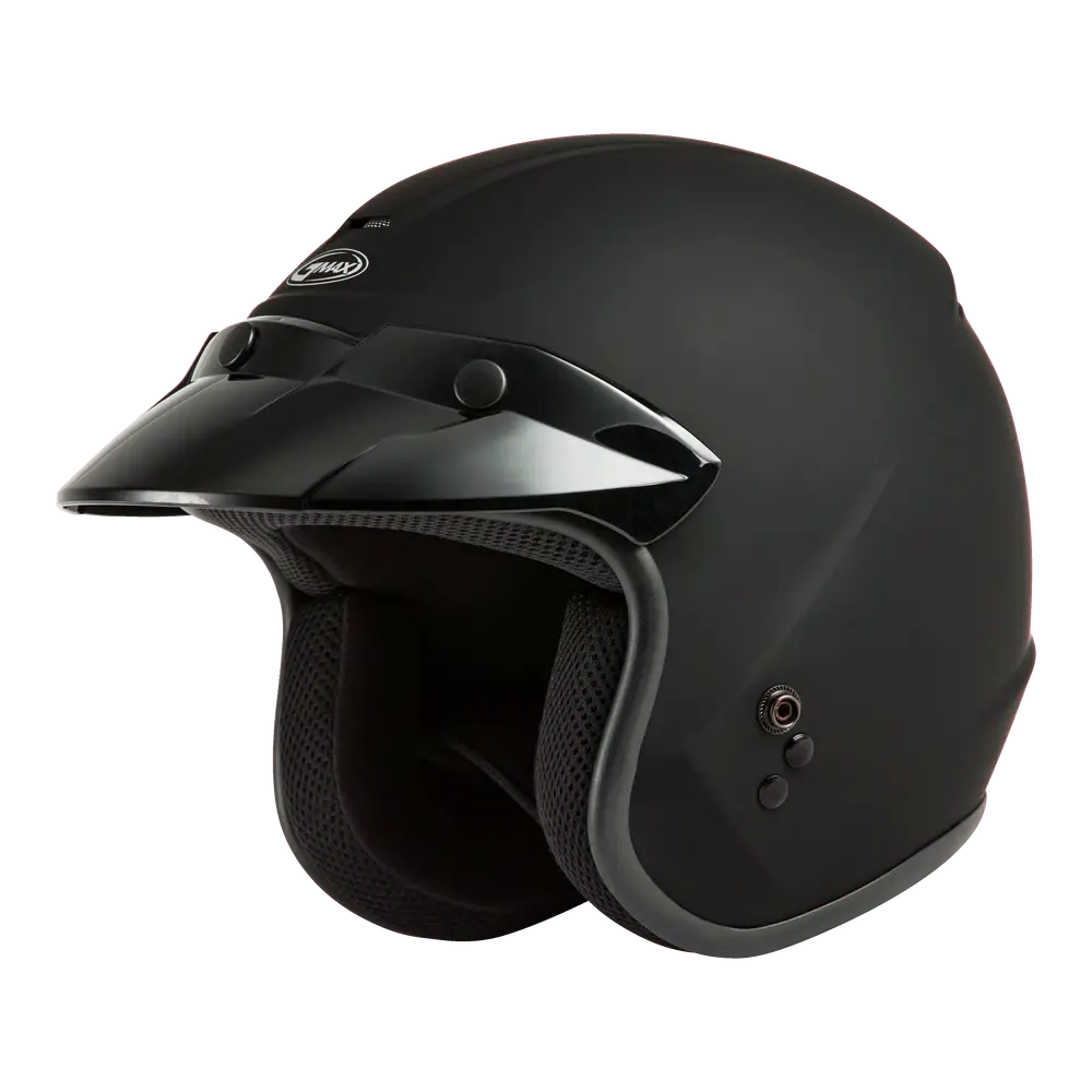 GMAX OF-2Y Youth Open-Face Helmet Matte Black