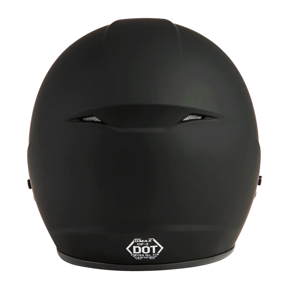 GMAX OF-2Y Youth Open-Face Helmet Matte Black