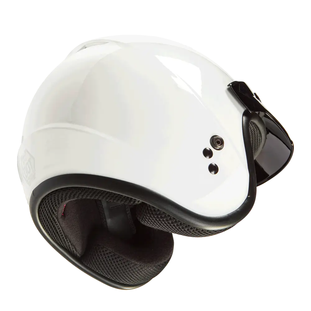 GMAX OF-2Y Youth Open-Face Helmet White