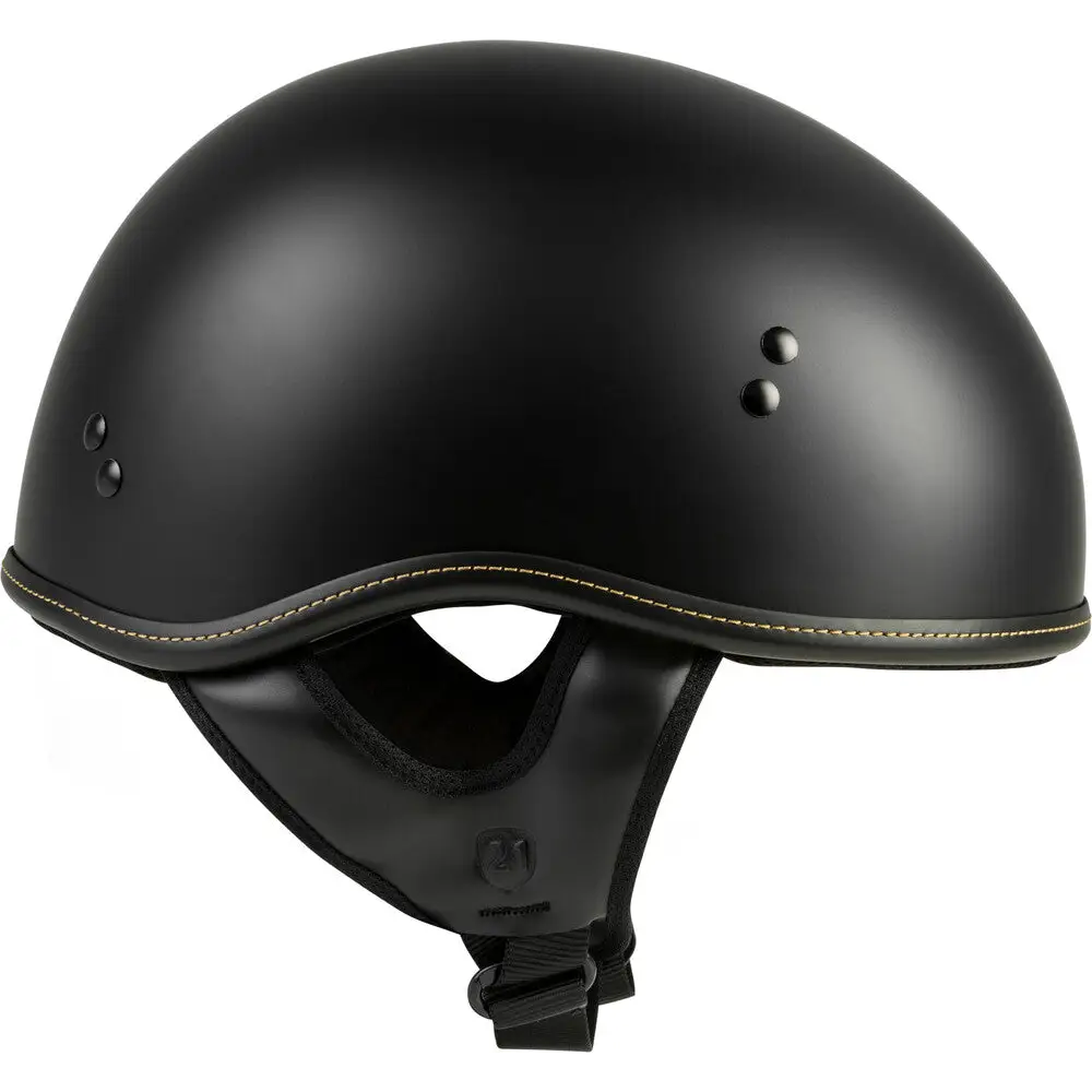 Highway 21.357 Solid Half Helmet Matte Black
