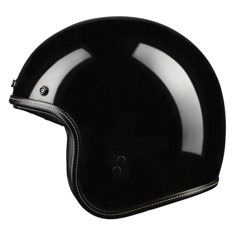 Highway 21.38 Retro Helmet Gloss Black - Helmet