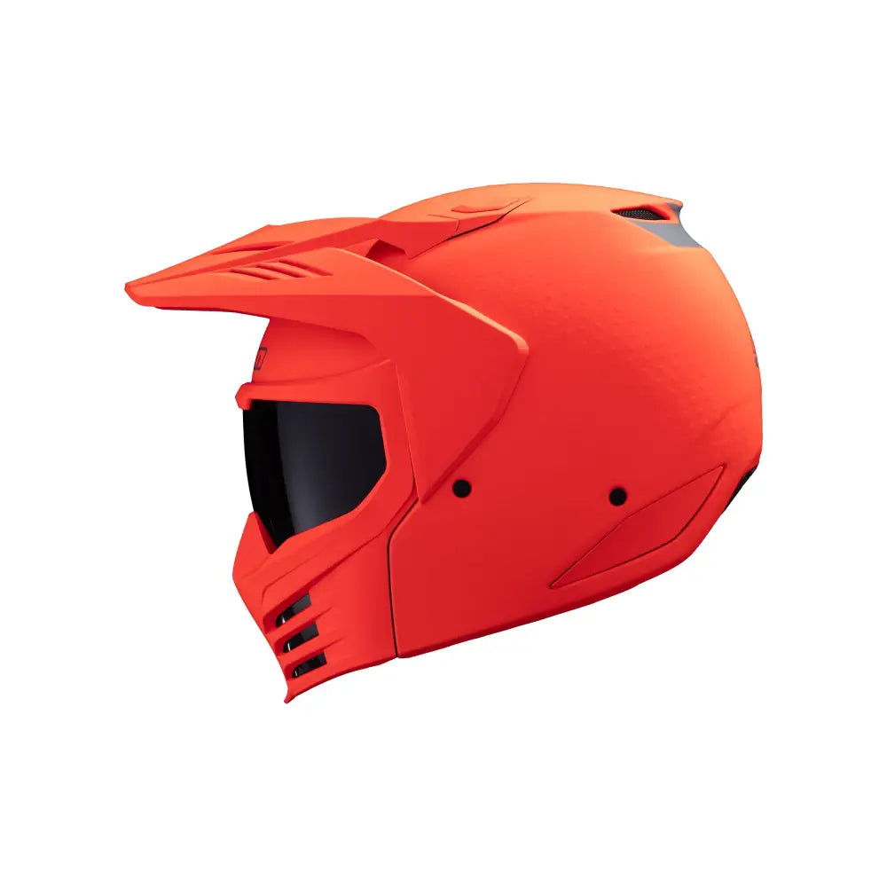 Icon Elsinore Monotype Helmet Red - Helmet