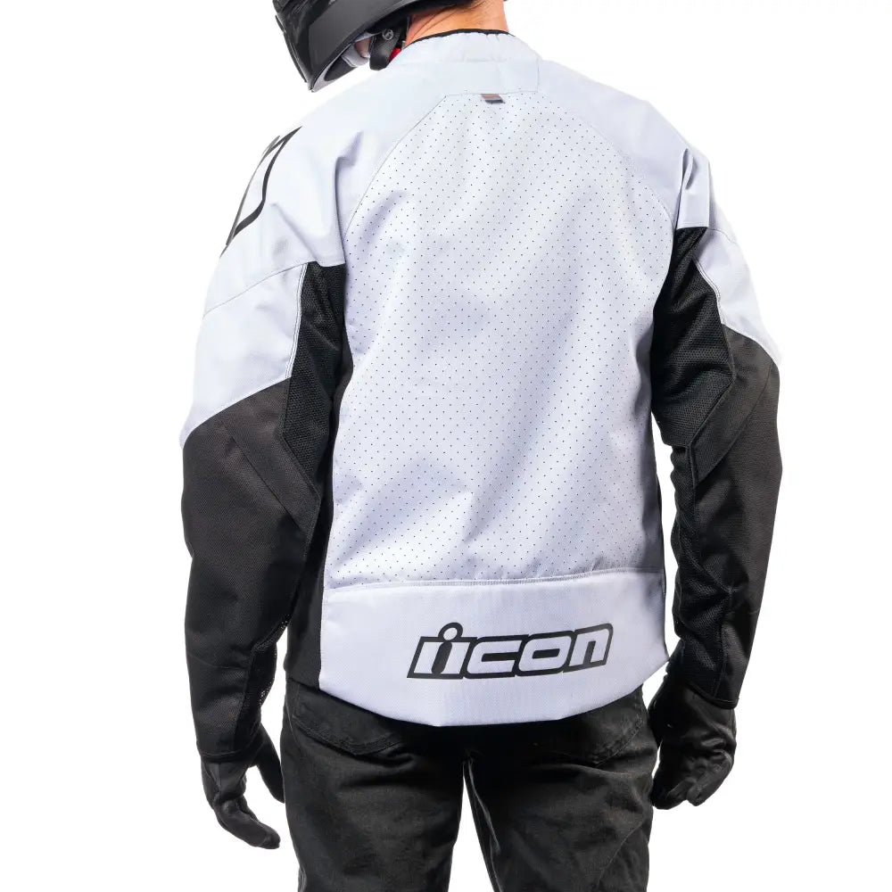 Icon Hooligan CE Jacket White