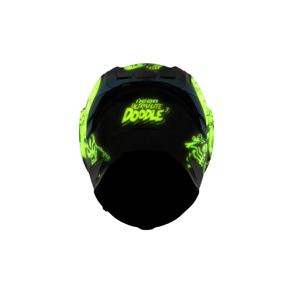 Icon Ultraflite Doodle 3 Helmet