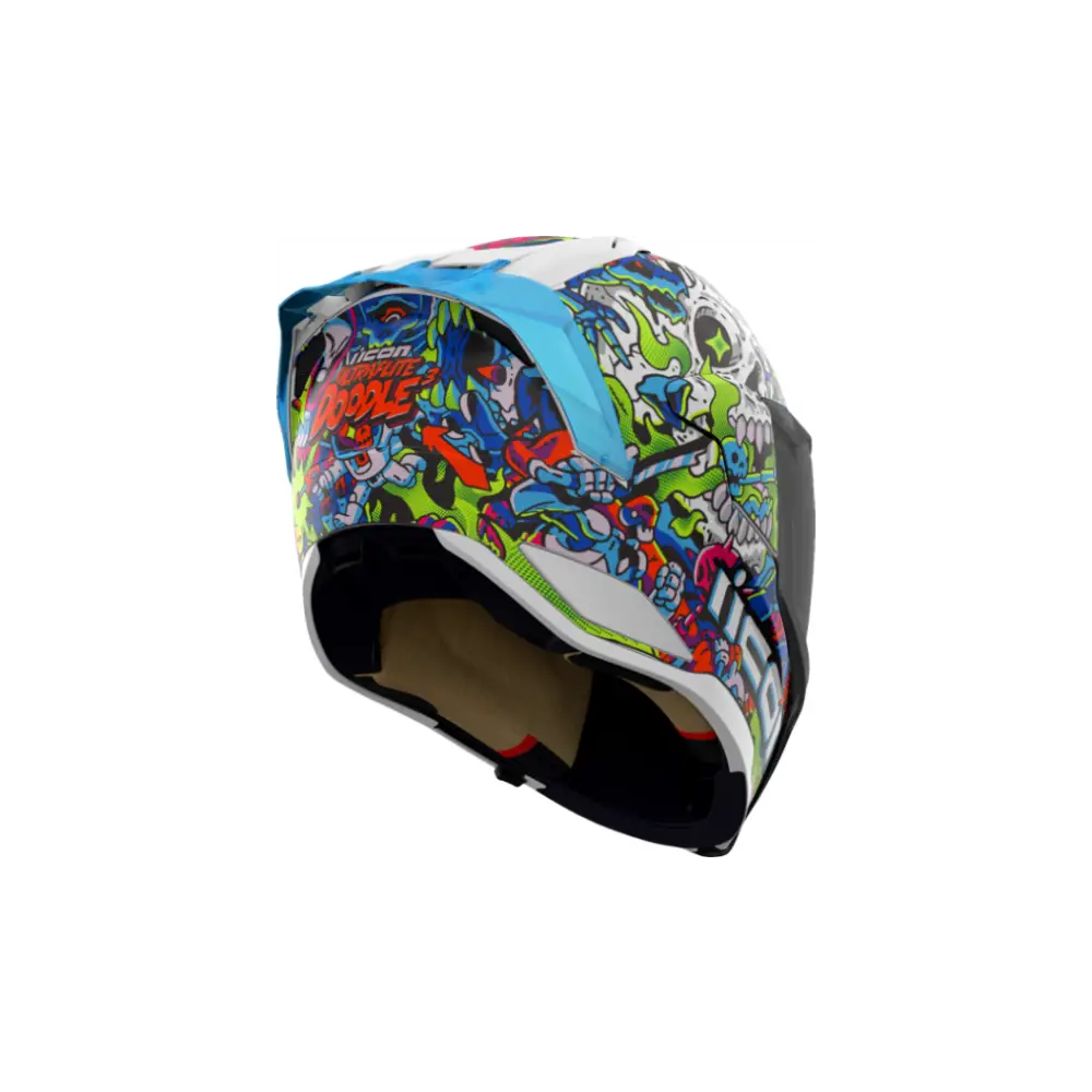 Icon Ultraflite Doodle 3 Helmet