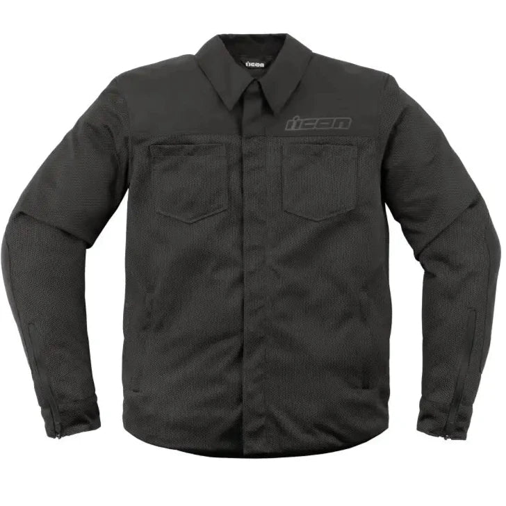 Icon Upstate Mesh CE Jacket Black