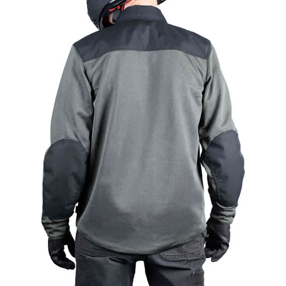 Icon Upstate Mesh CE Jacket Gray