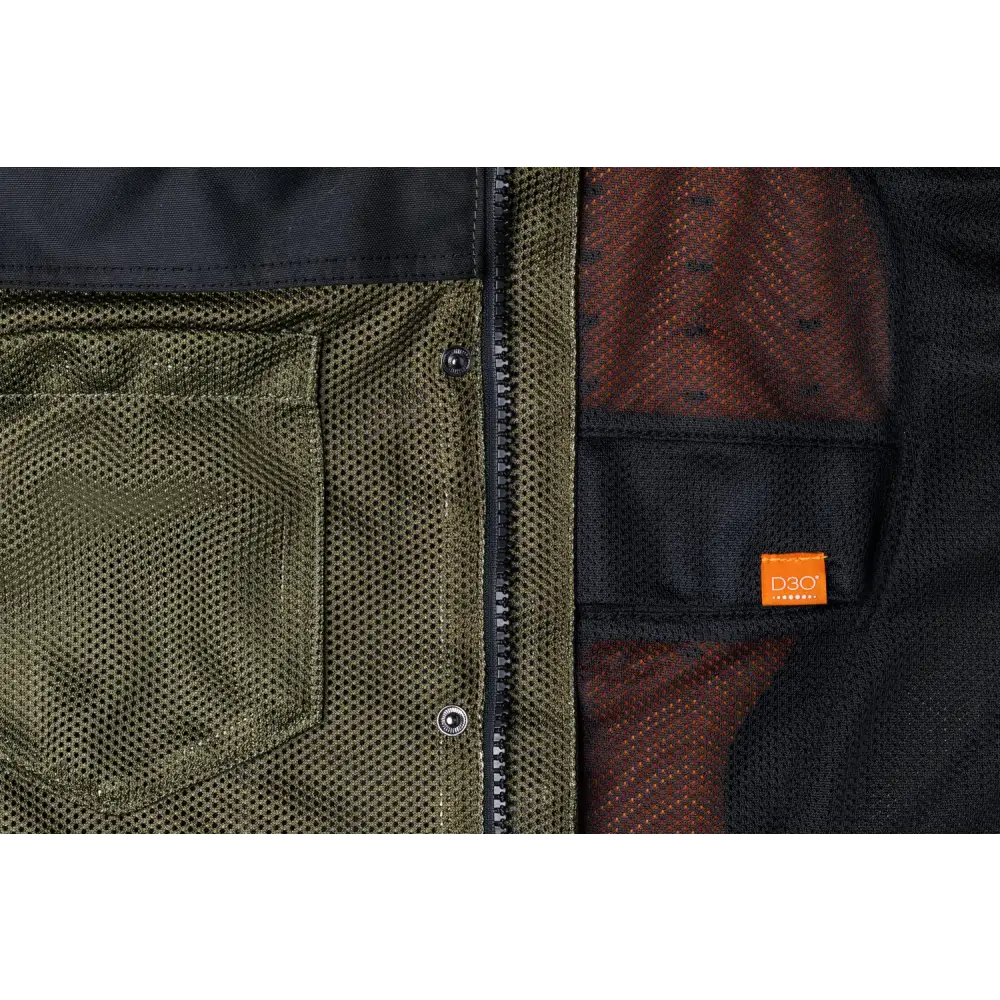 Icon Upstate Mesh CE Jacket Green