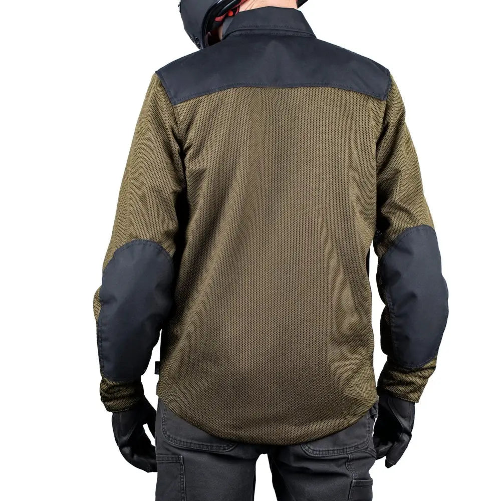 Icon Upstate Mesh CE Jacket Green