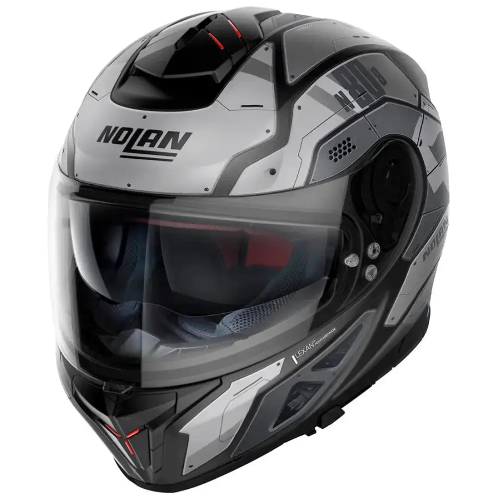 Nolan N80-8 Starscream N-COM Flat Black/Gray Helmet - S - Helmet
