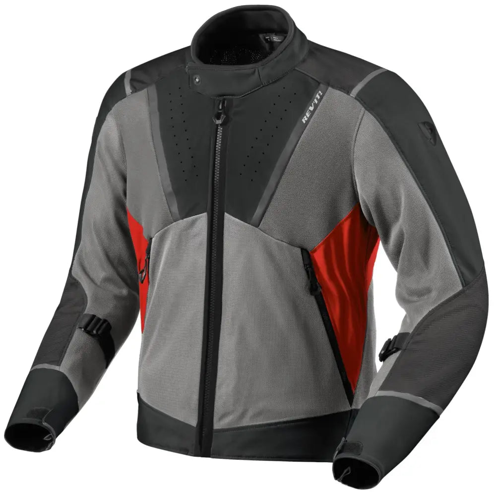 REV’IT! Airwave 4 Jacket Anthracite/Red - FJT388-3720-S