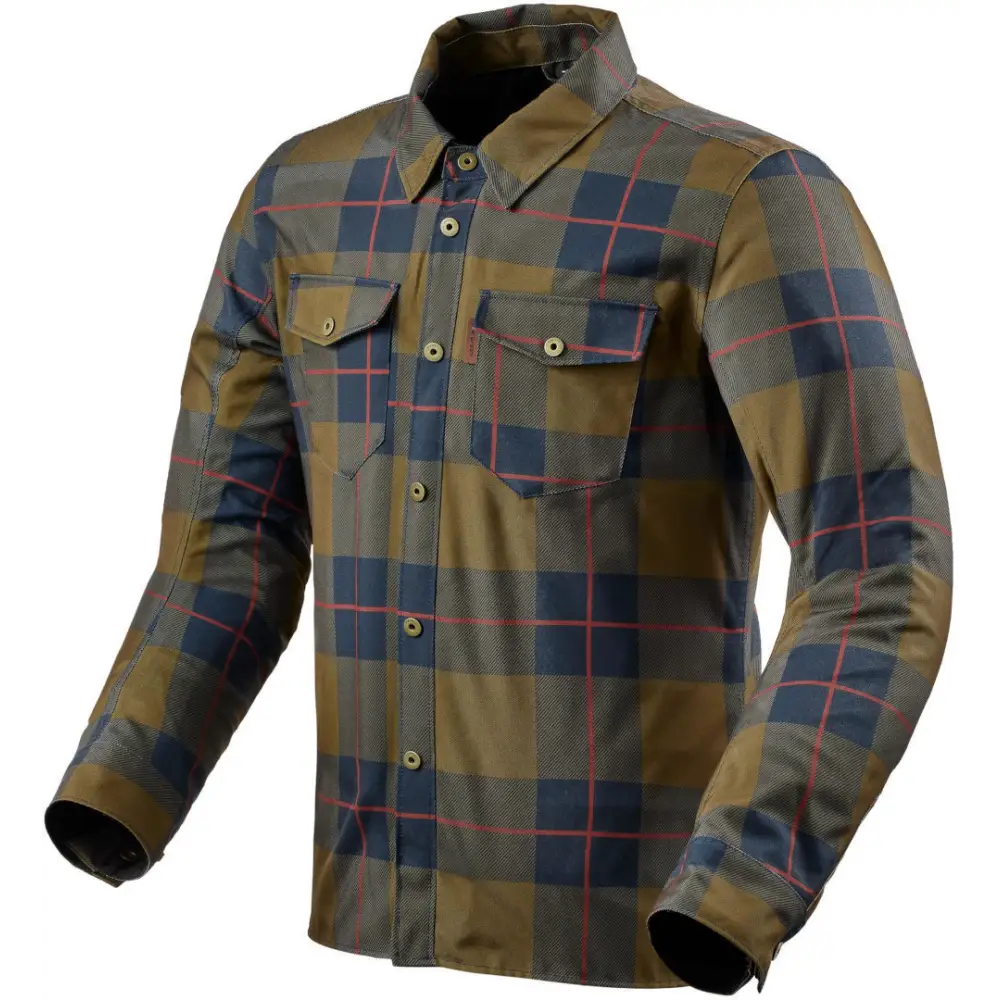 REV’IT! Bison 2 H2O Overshirt Ocher Yellow - FSO022-0430-S