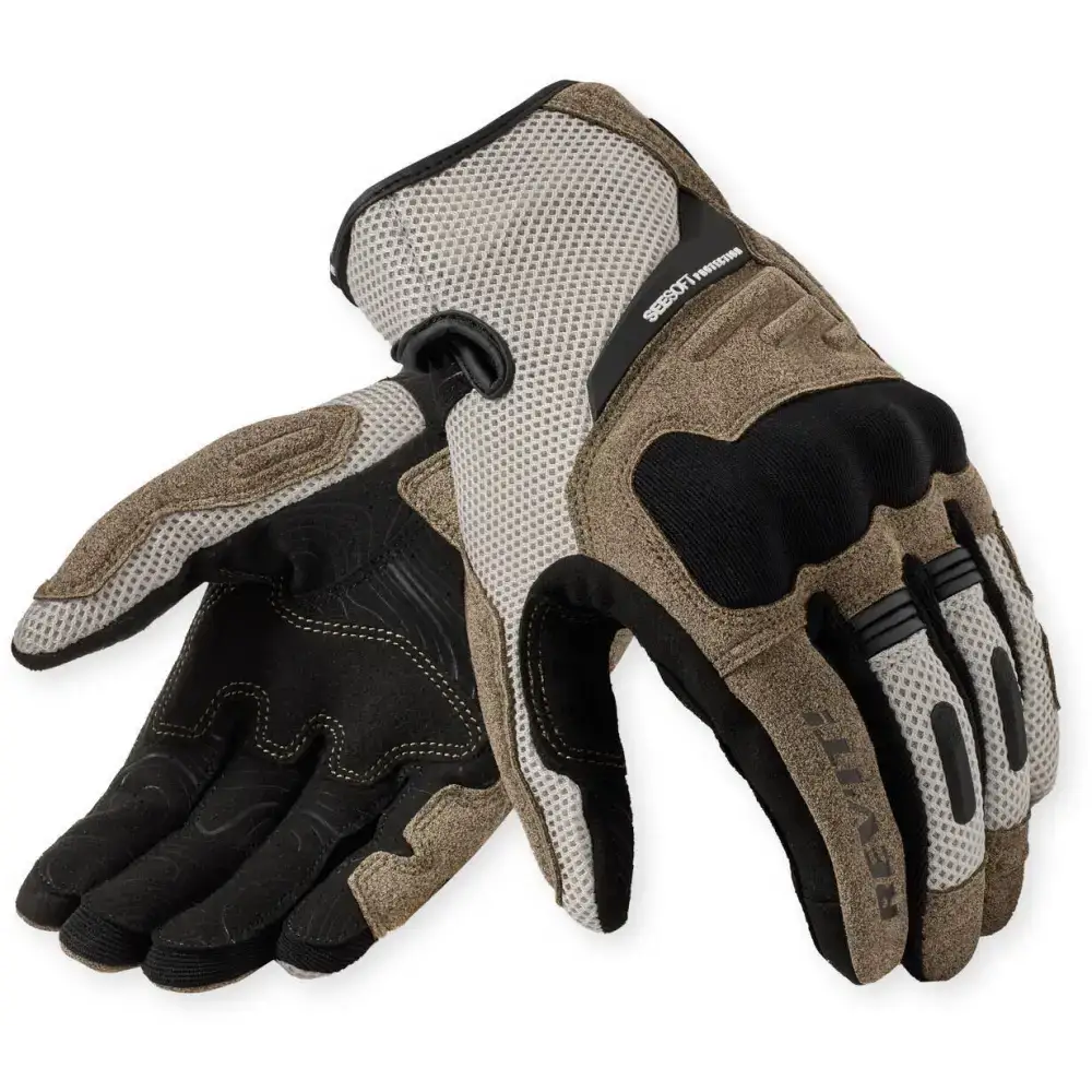 REV’IT! Cavern Gloves Sand-Black