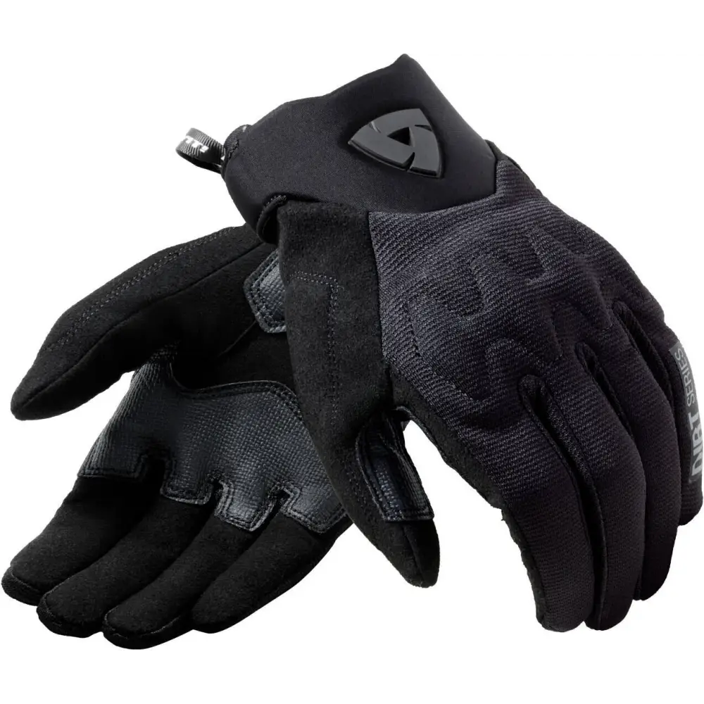 REV’IT! Continent Gloves Black - S - FGS189-1010-S