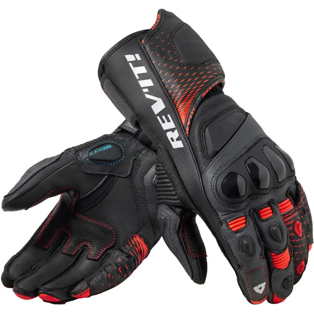REV’IT! Control Gloves Black/Neon Red