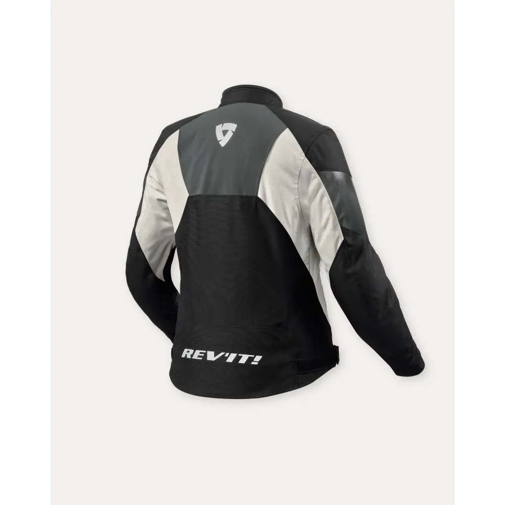 REV’IT! Control H2O Women’s Jacket Black-Silver - Jacket
