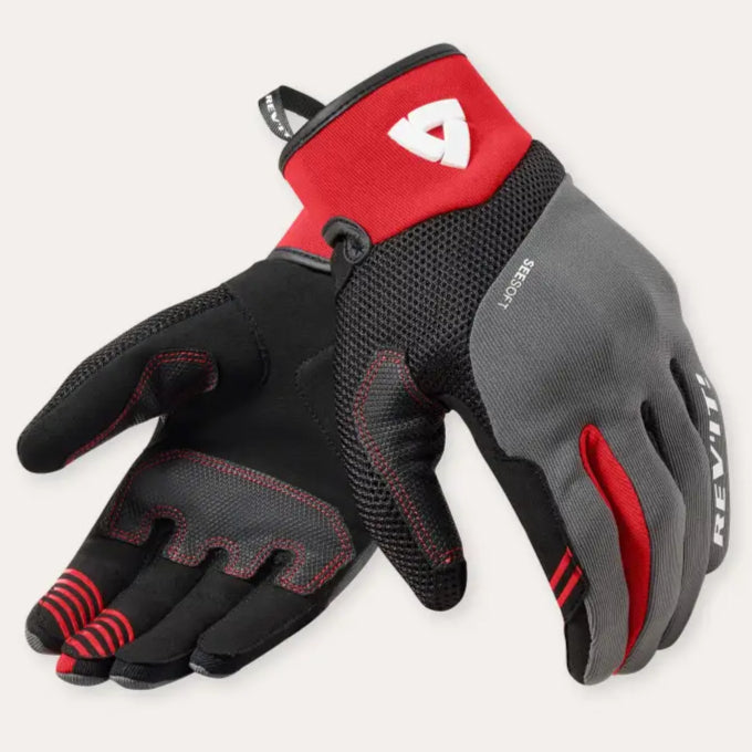REV’IT! Endo Gloves Grey/Red - Gloves