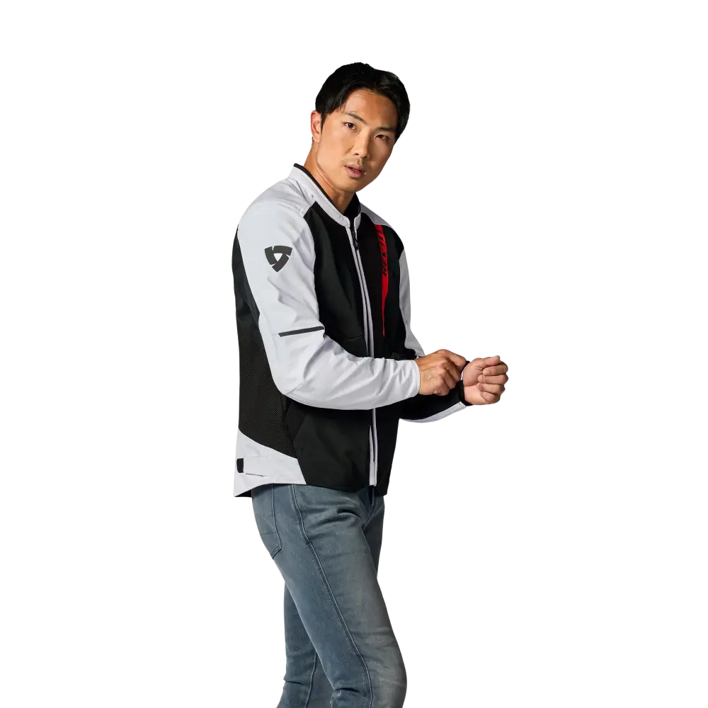 REV’IT! GT-R 4 Air Jacket Silver/Black