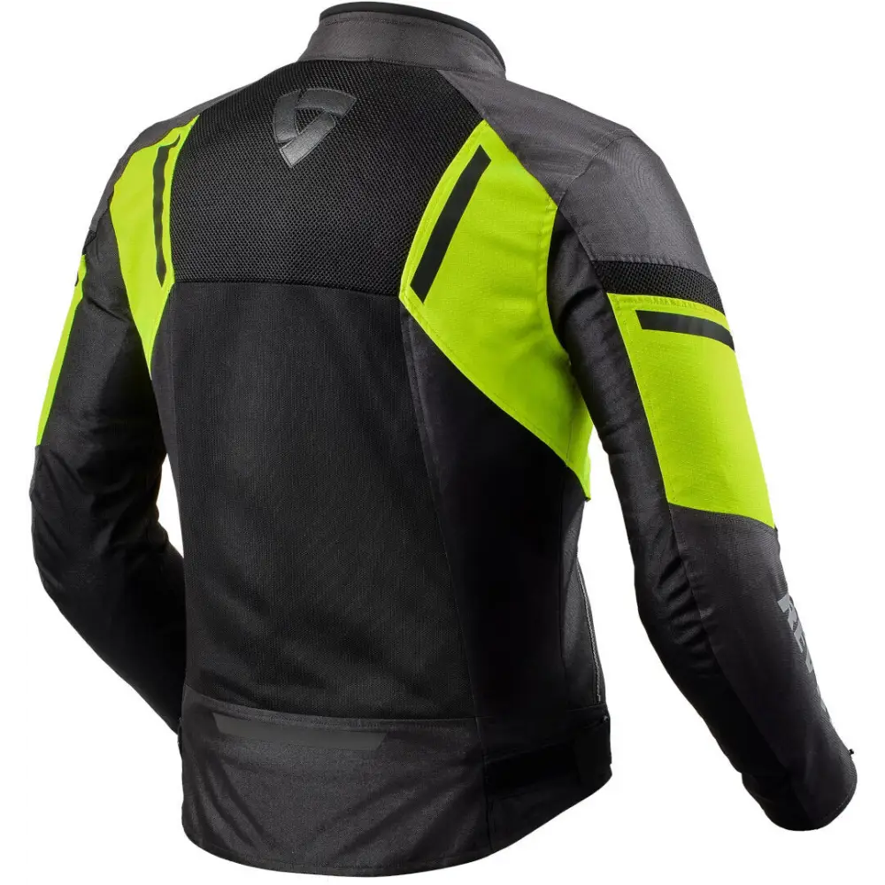 REV’IT! GT-R Air 3 Jacket Black-Neon Yellow