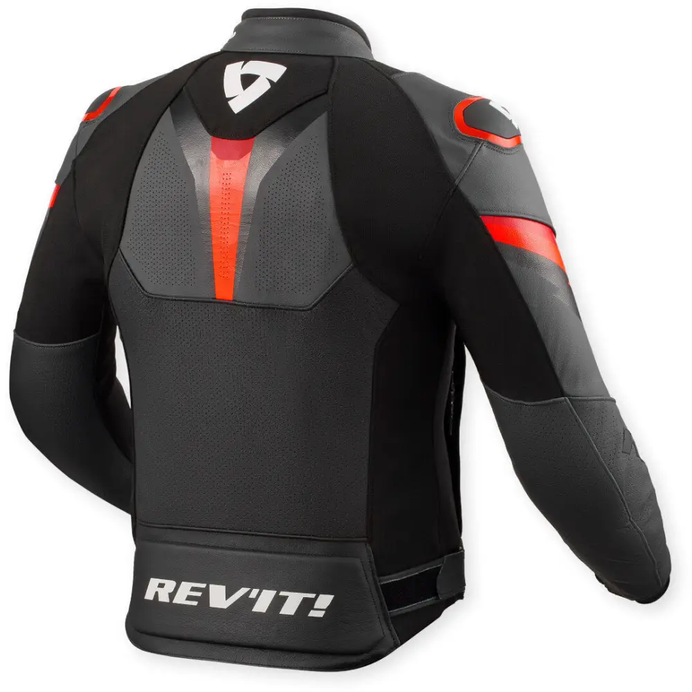 REV’IT! Quantum 3 Jacket Black/Neon Red