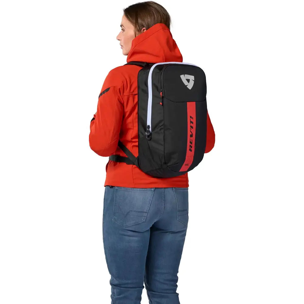 REV’IT! Traject 18L Backpack Black/Red