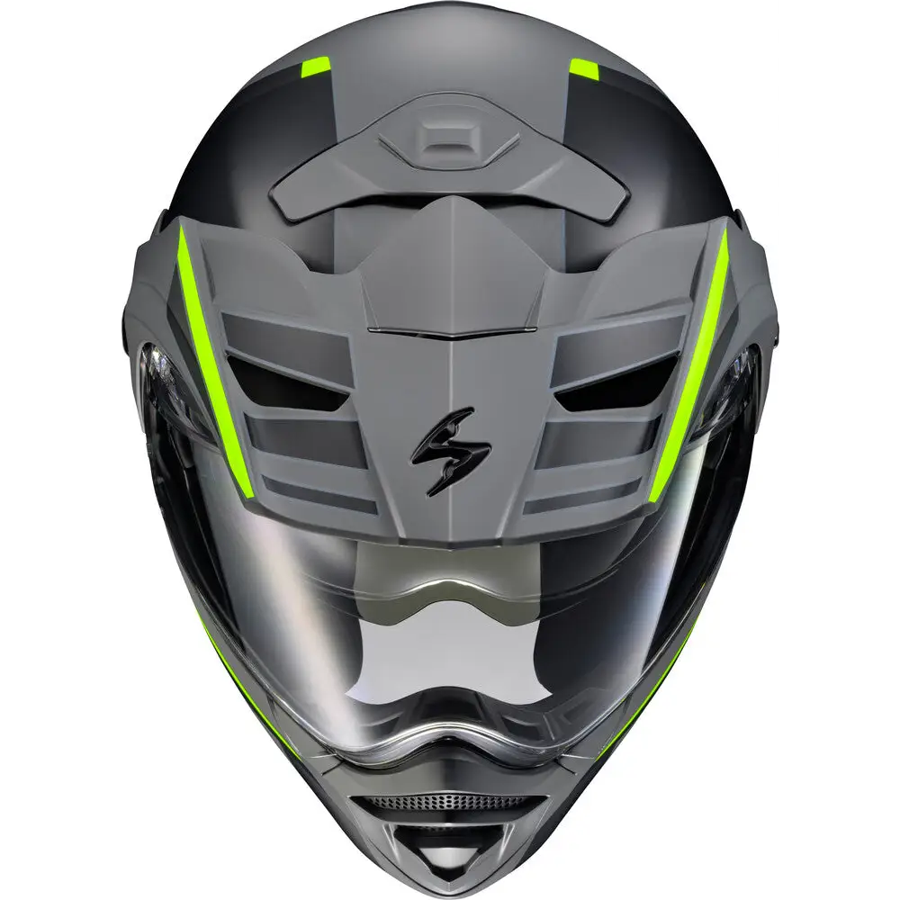 Scorpion EXO-AT960 Monk Helmet Grey/Hi-Viz