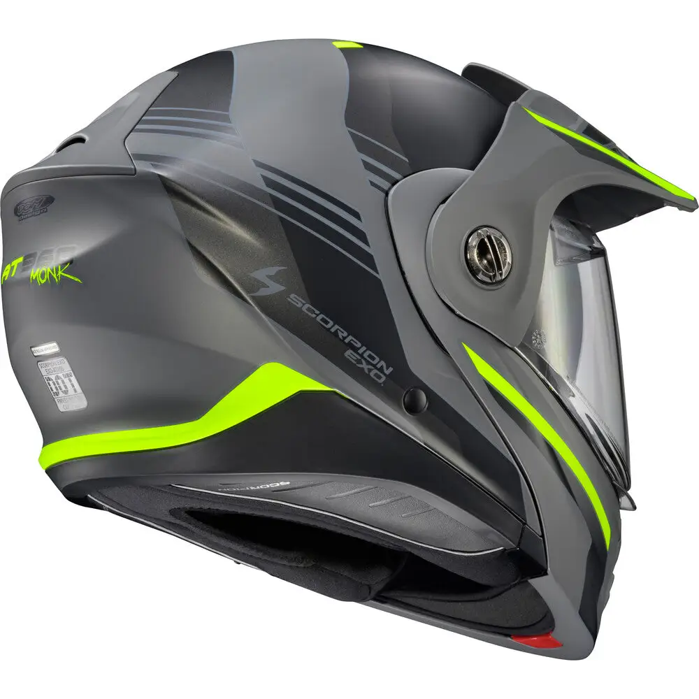 Scorpion EXO-AT960 Monk Helmet Grey/Hi-Viz