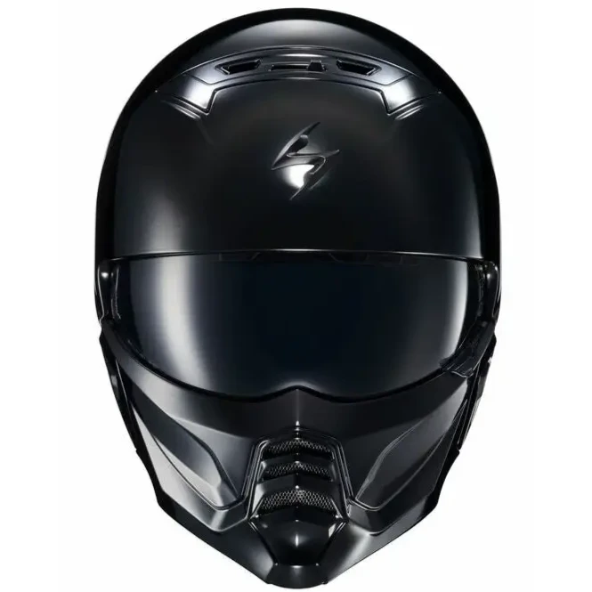 Scorpion EXO Covert 2 Solid Black (Gloss) - Helmet
