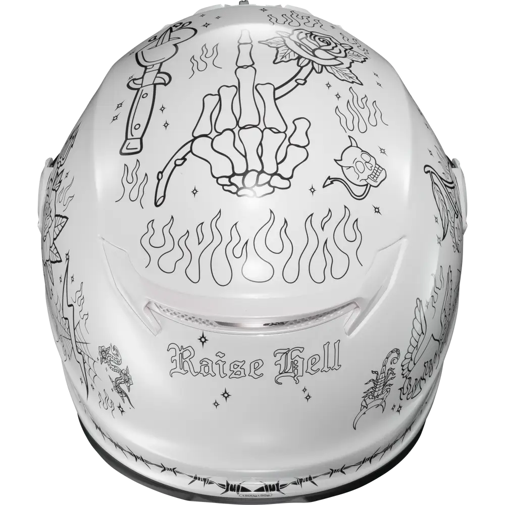 Scorpion EXO Covert FX The Litas 2 Helmet White