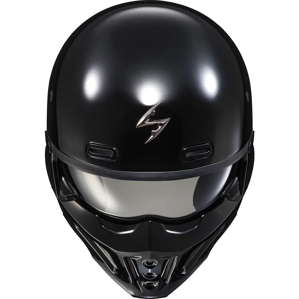 Scorpion EXO Covert X Solid Black (Gloss)
