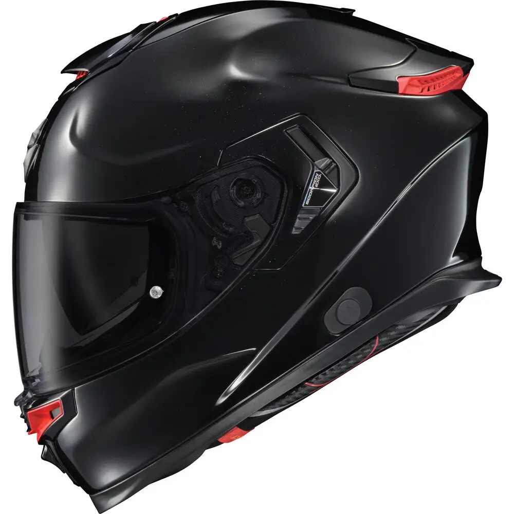Scorpion EXO-Eclipse Helmet Solid Metallic Black