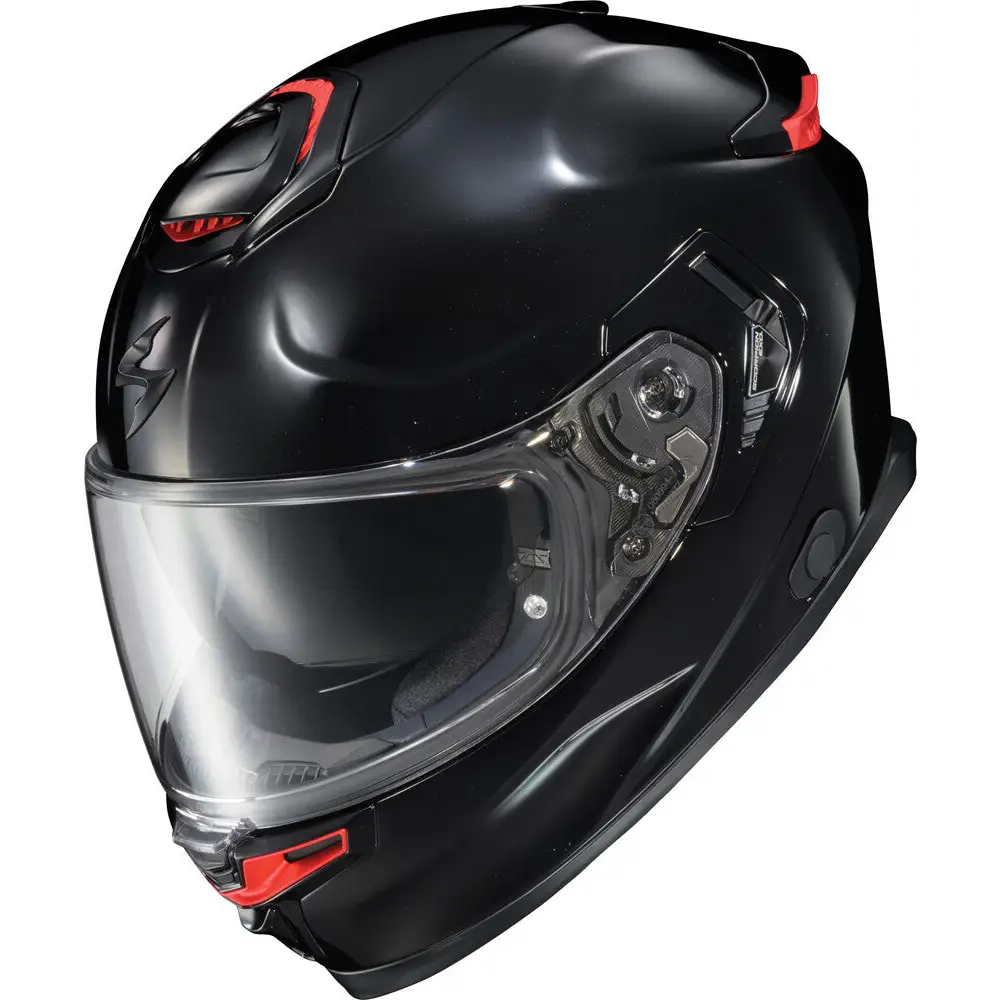 Scorpion EXO-Eclipse Helmet Solid Metallic Black