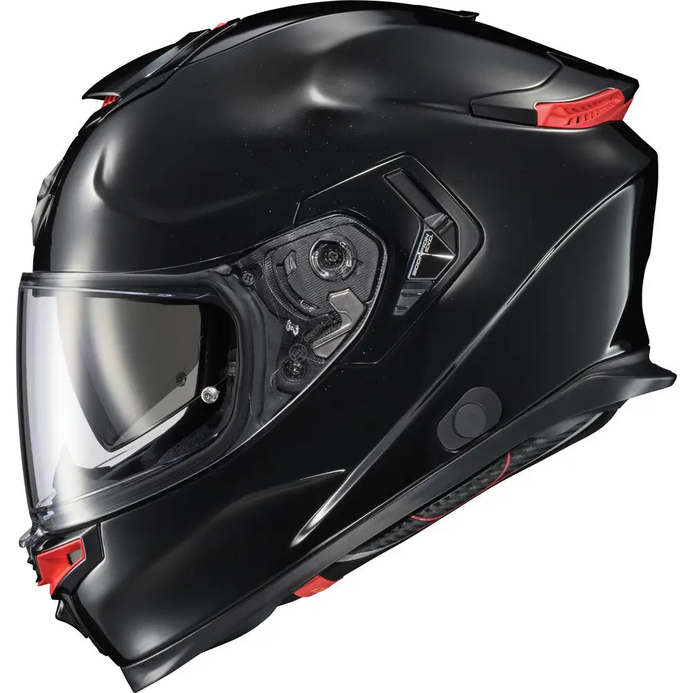 Scorpion EXO-Eclipse Helmet Solid Metallic Black