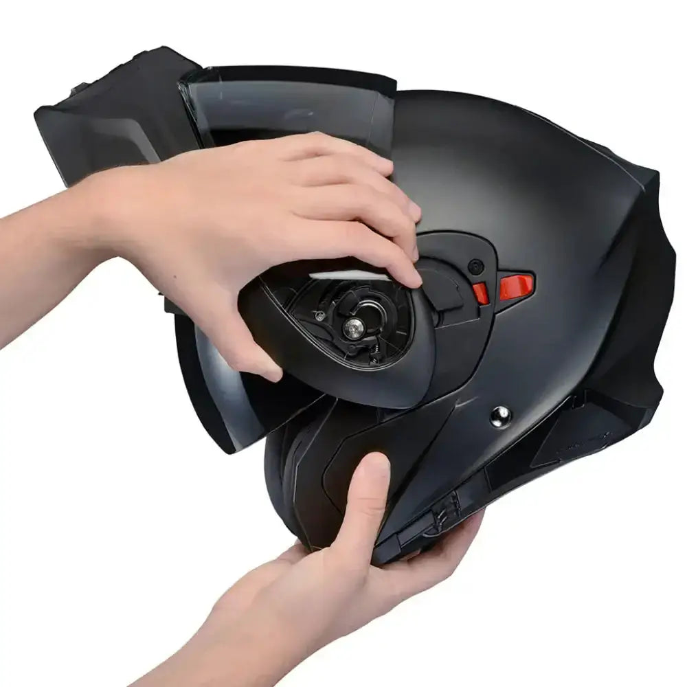 Scorpion EXO-GT930 Transformer Modular Helmet W/ EXO-COM Kit Matte Black