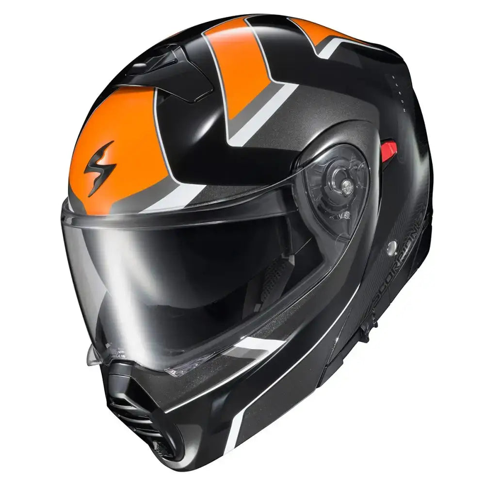 Scorpion EXO-GT930 Transformer Morph Helmet Black/Orange/White