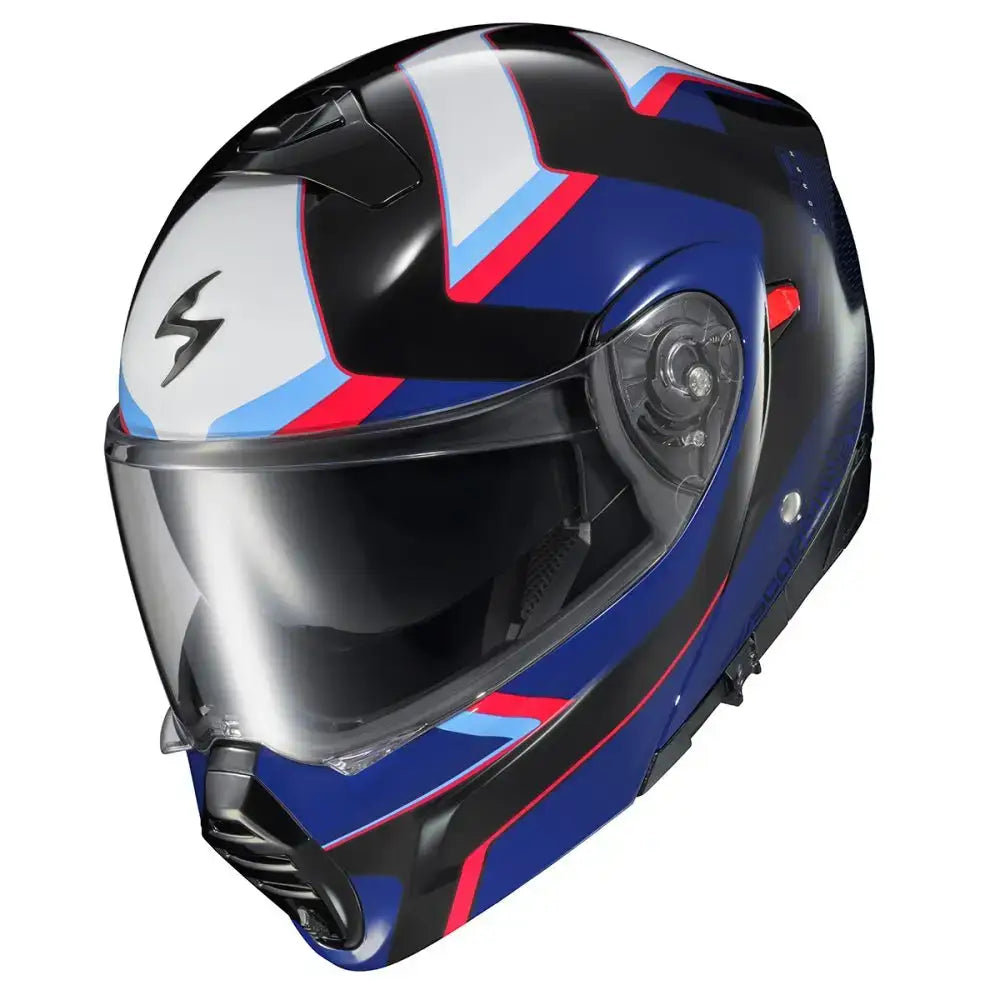 Scorpion EXO-GT930 Transformer Morph Helmet Blue/Red