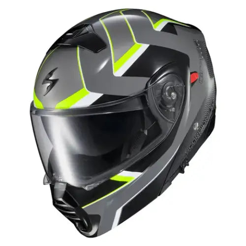 Scorpion EXO-GT930 Transformer Morph Helmet Grey/Hi-Viz Yellow