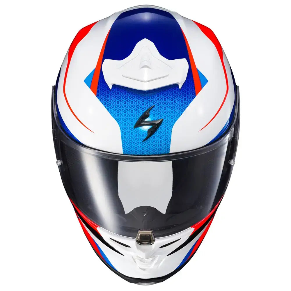 Scorpion EXO-R1 Air Hive Helmet Red/White/Blue