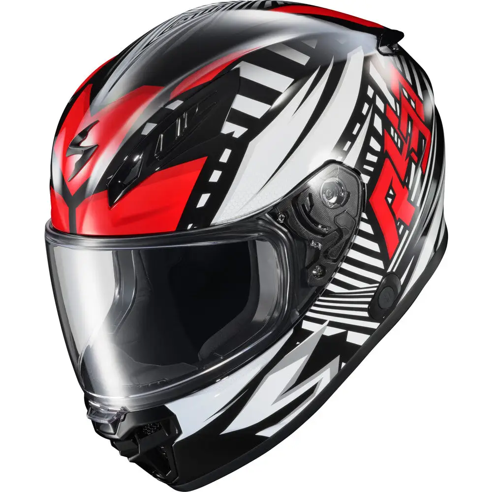 Scorpion EXO-R430 Head Trip Helmet Red