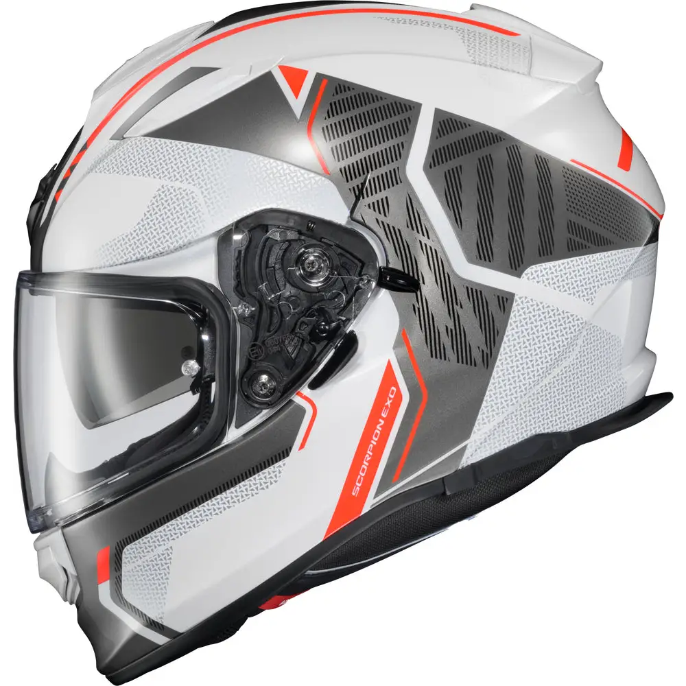 Scorpion EXO Ryzer Switch Helmet White/Grey