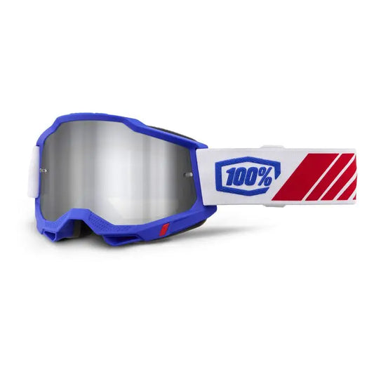 100% Accuri 2 Goggles - Kolby Mirror Silver Lens - Goggles