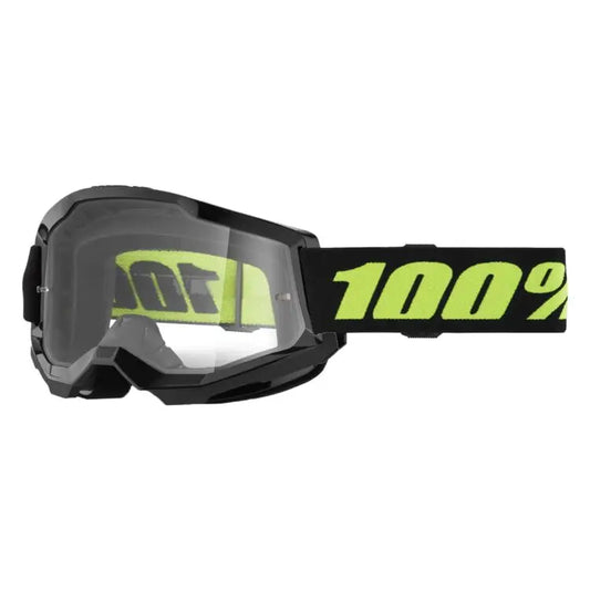 100% Strata 2 Goggles - Solar Eclipse Clear Lens - Goggles